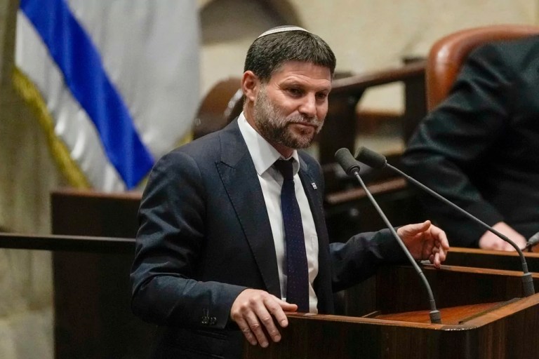 Israeli finance minister pushes for ‘sovereignty over the West Bank,’ citing incoming Trump administration