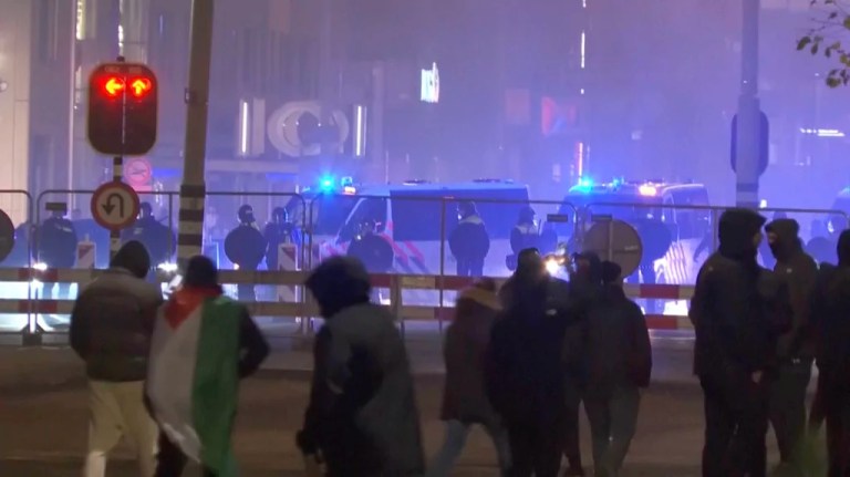 Israel evacuating citizens from Netherlands after soccer fans attacked in Amsterdam