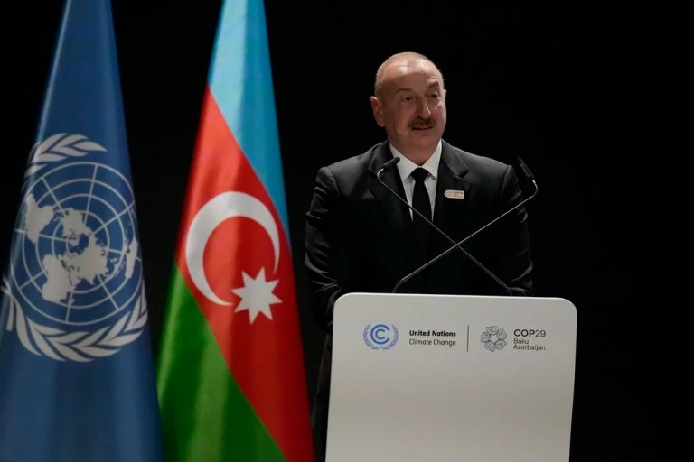 Ilham Aliyev, Azerbaijan president.