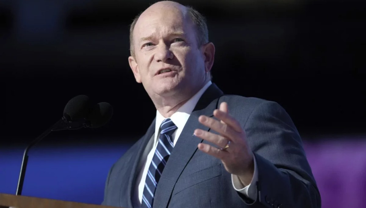 Sen. Chris Coons hospitalized after car crash in Delaware