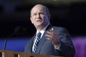 Sen. Chris Coons hospitalized after car crash in Delaware