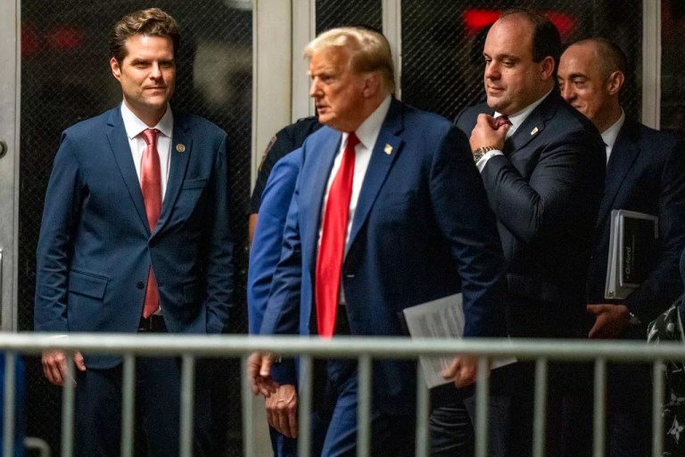 One year after his hush money conviction in New York, Trump battles lawfare