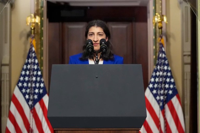 Biden FTC Chairwoman Lina Khan has friends in MAGA places