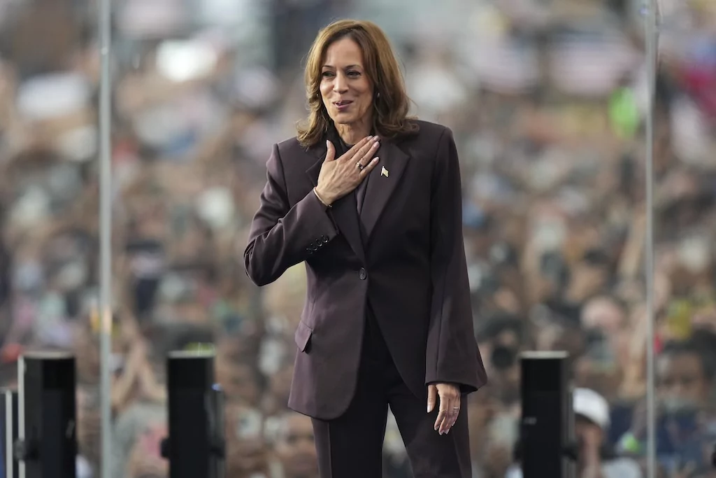 Harris concludes concession speech