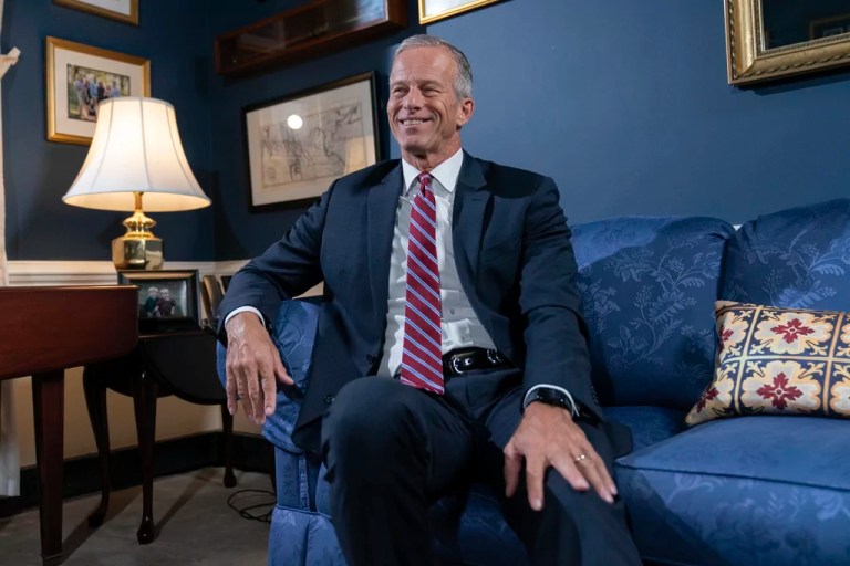 Democrats hope Thune can be ‘Paul Ryan 2.0’ with Trump sway looming