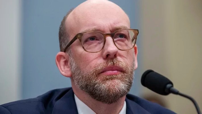 Office of Management and Budget Acting Director Russell Vought testifies during a hearing of the House Budget Committee about President Trump’s budget for Fiscal Year 2021, on Capitol Hill, Wednesday, Feb. 12, 2020, in Washington.
