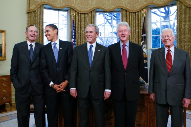 Obama, Bush, and Clinton join the nation in ‘giving thanks’ to Jimmy Carter