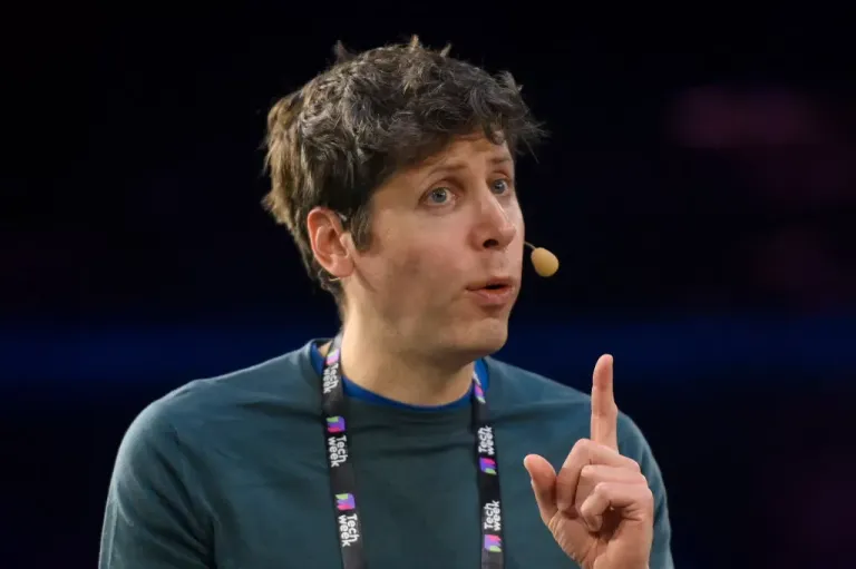 Sam Altman Cofounder and CEO of OpenAI speaks during the Italian Tech Week 2024 at OGR Officine Grandi Riparazioni on Sept. 25, 2024, in Turin, Italy. (Photo by Stefano Guidi/Getty Images)