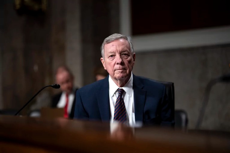 Durbin unloads on Trump’s ‘unqualified loyalist’ FBI director pick of Patel