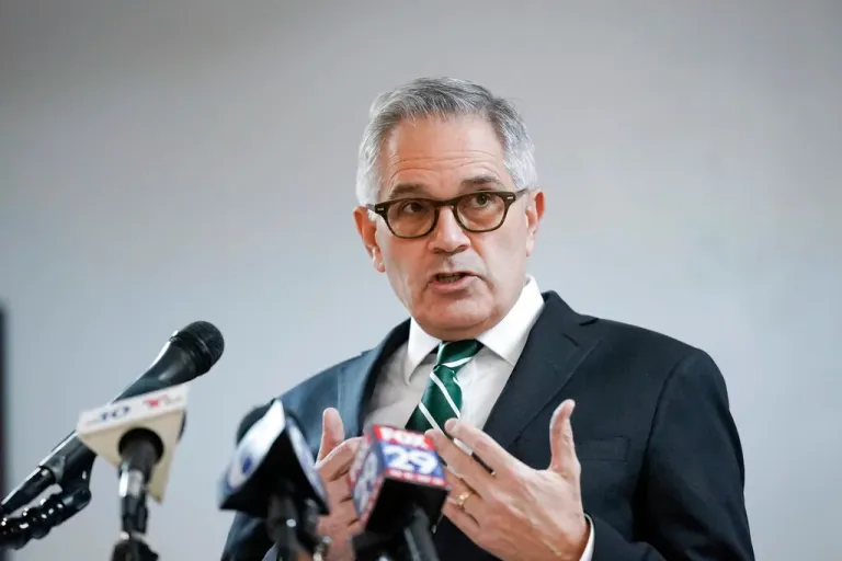 Philadelphia District Attorney Larry Krasner