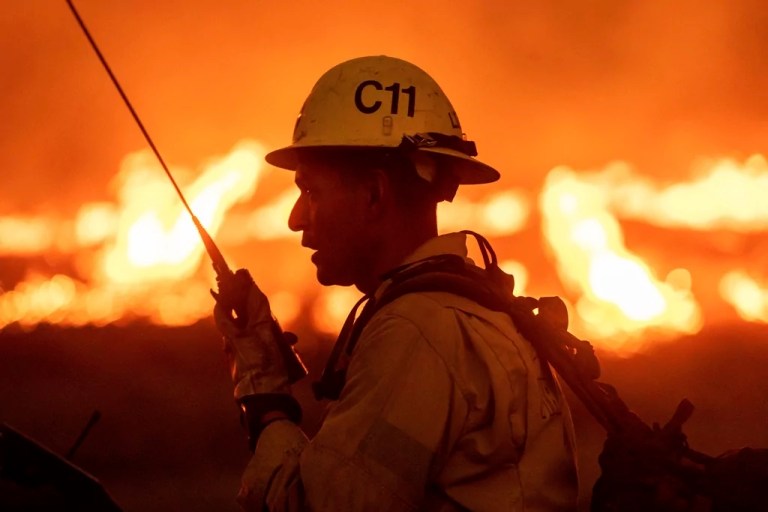 Colorado firefighters help battle LA wildfires
