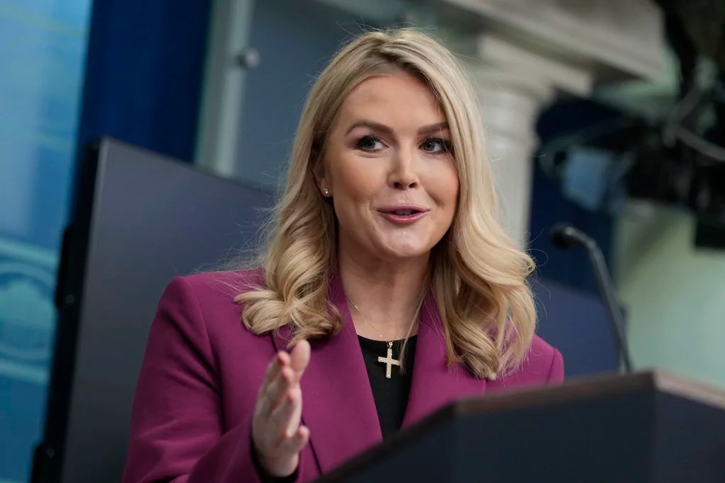 WATCH LIVE: Karoline Leavitt holds press briefing after Hegseth scolds media over Iran reporting