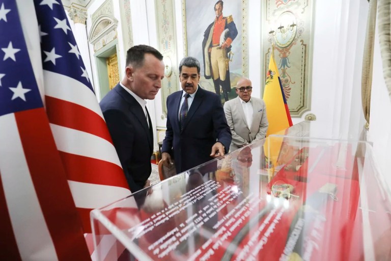 Grenell heads back from Venezuela with six US citizens