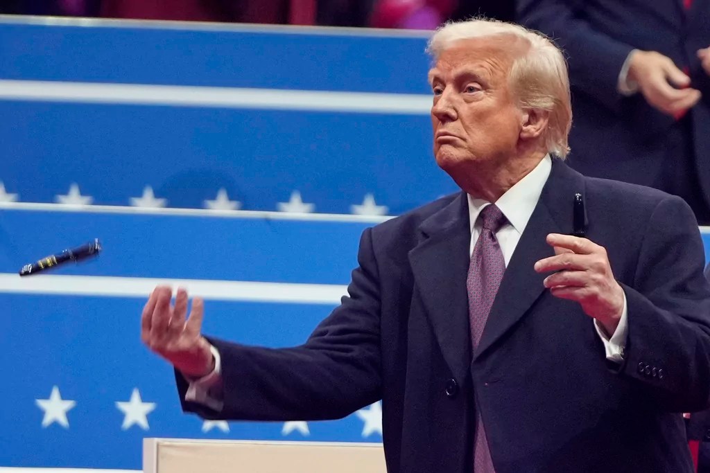 Trump signs executive order walking back Biden offshore drilling ban