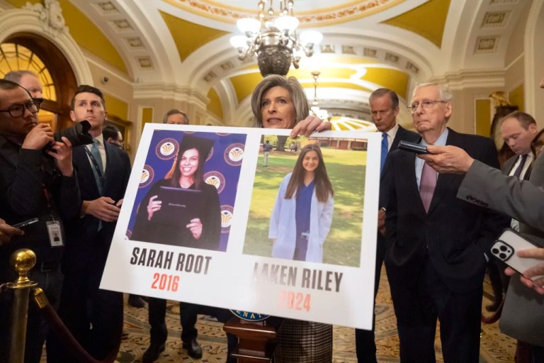 Laken Riley Act heads to Trump’s desk for first legislative win