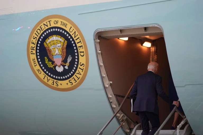 Biden takes a parting shot at Trump in farewell address