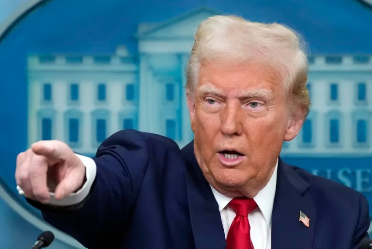 Trump rails against DEI at press conference on cause of fatal DC plane crash