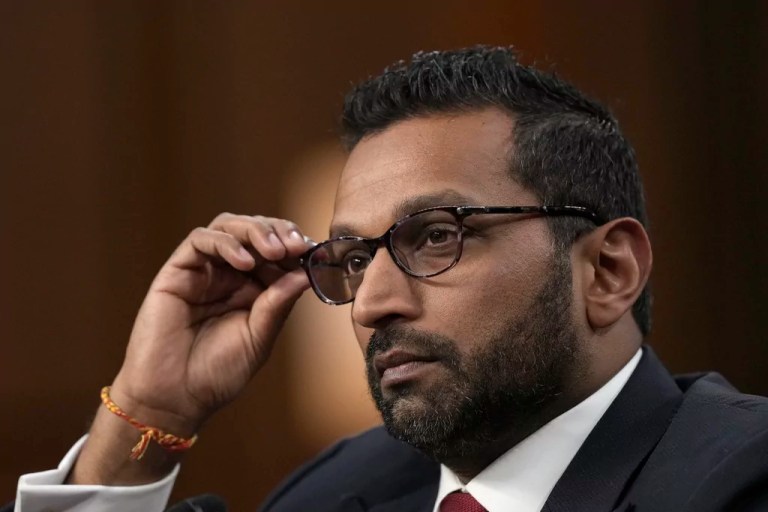 FBI Director Kash Patel appears before the Senate Judiciary Committee for a confirmation hearing.