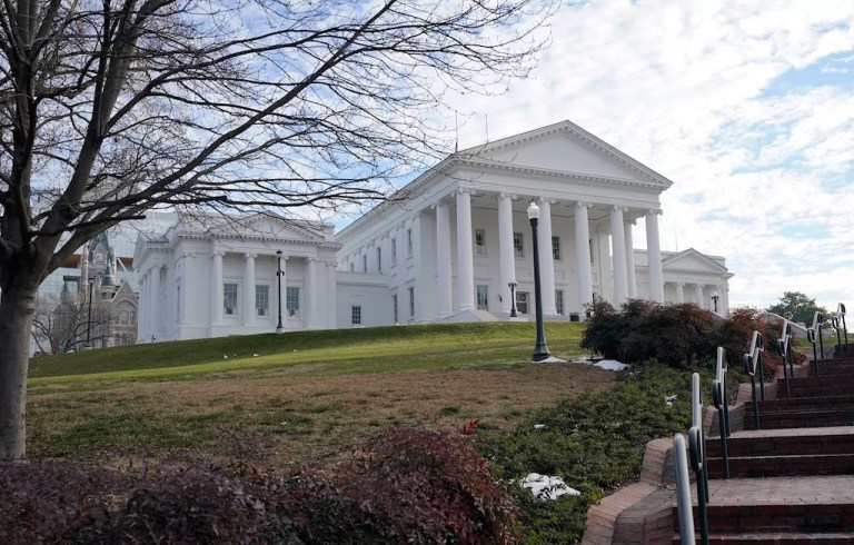 The State of the Commonwealth address, delivered by Gov. Glenn Youngkin (R-VA), is scheduled for Monday at the Capitol, Monday Jan. 13, 2025, in Richmond, Virginia.