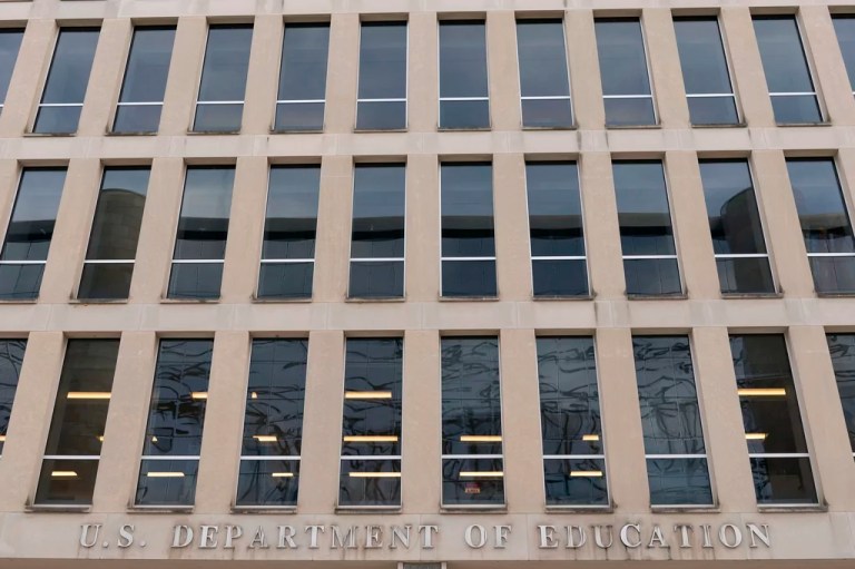 The U.S. Department of Education building is seen in Washington, Monday, Nov. 18, 2024.