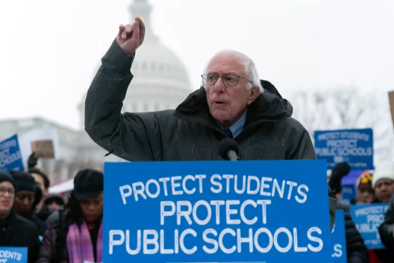 Bernie Sanders takes his anti-rich campaign on the road