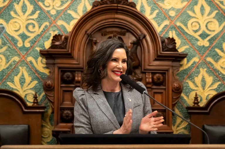 Michigan Gov. Gretchen Whitmer delivers the 2025 State of the State