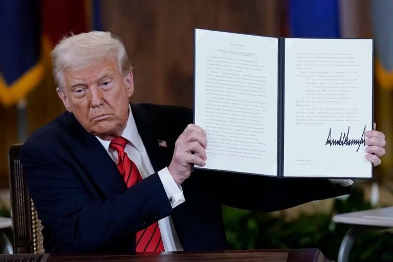 Trump signs order to boost critical minerals using Defense Production Act