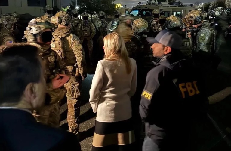 MS-13 arrest (AG Pam Bondi, X)