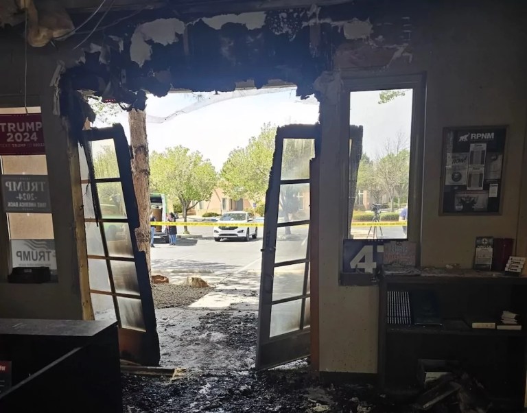 Inside of the New Mexico Republican Party Headquarters in Alberquerque, New Mexico on Sunday March 30, 2025