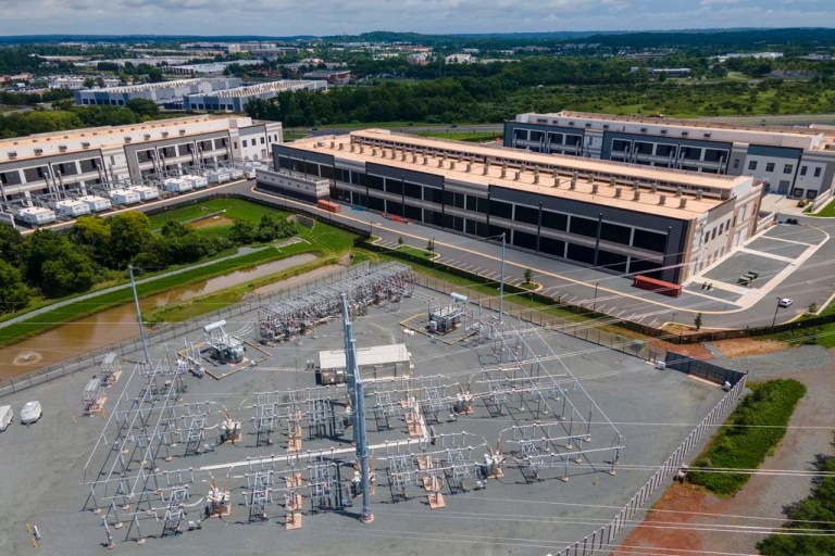 Data centers in Ashburn in Loudon County, Virginia