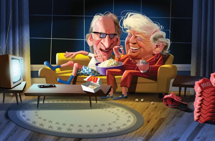 Bill Maher’s Trump truce: A comedian crosses the cultural divide