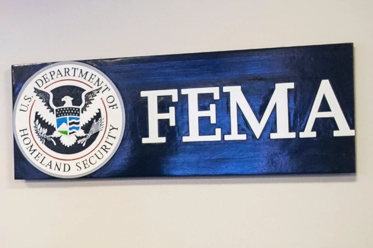 Federal Emergency Management Agency logo.