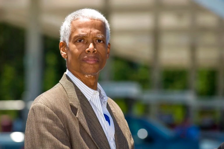 Rep. Hank Johnson (D-Ga.) arrives at a press conference across the street from the Georgia Diagnostic and Classification Prison to speak with the media after visiting with death row inmate Troy Anthony Davis in Jackson, Georgia, Thursday, May 29, 2009. Davis was convicted of murdering a Savannah, Georgia police officer in 1989, but since the time of his original trial, seven of nine witnesses have recanted or contradicted their original testimony.