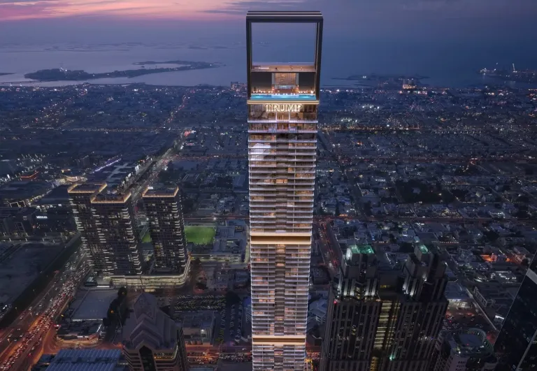 Trump tower in Dubai