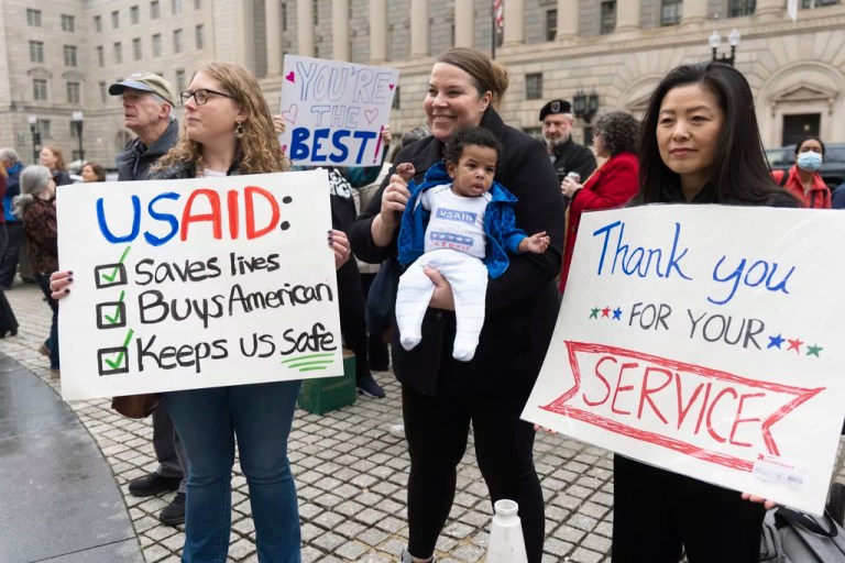 The Trump administration hopes Congress will formalize $8.3 billion in cuts to USAID.