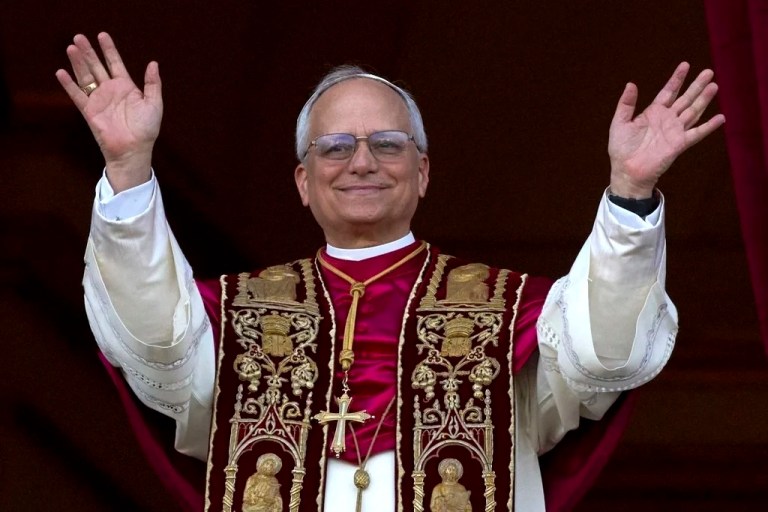 Pope Leo XIV leans into traditional papal fashion and accommodations
