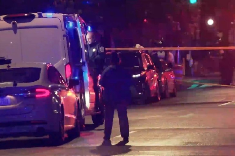 Israeli diplomats shooting crime scene.