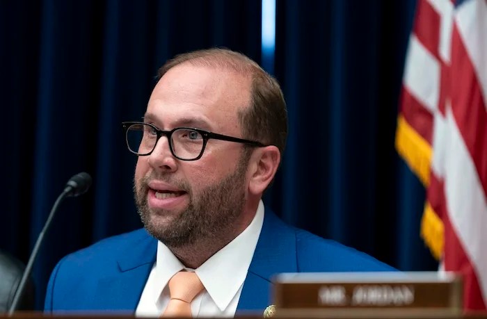 House Ways and Means Committee Chairman Jason Smith (R-MO) speaks during a House Oversight and Accountability Committee hearing with IRS whistleblowers, Wednesday, July 19, 2023, in Washington.