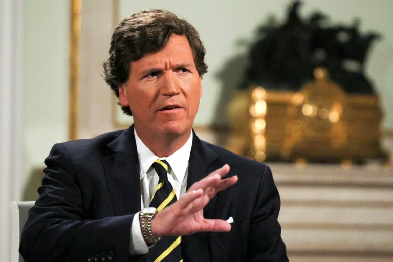 Former Fox News host Tucker Carlson.