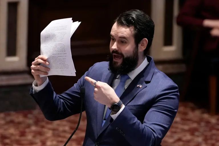 Iowa state lawmaker Zach Wahls launches challenge to Joni Ernst