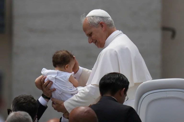 Pope Leo XIV warns youth about dangers of AI