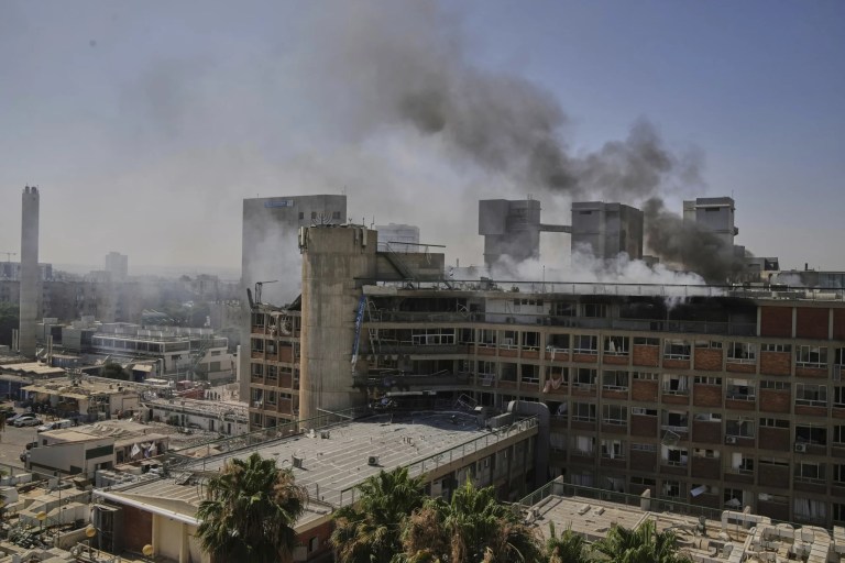 Iranian missile hits Israeli hospital as Middle East war rages on