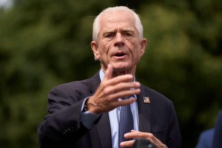 White House trade counselor Peter Navarro.
