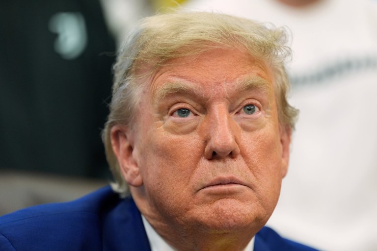 President Donald Trump issued his first response to Israel's strikes against Iran on Friday morning, pressing Tehran to make a deal with the United States 