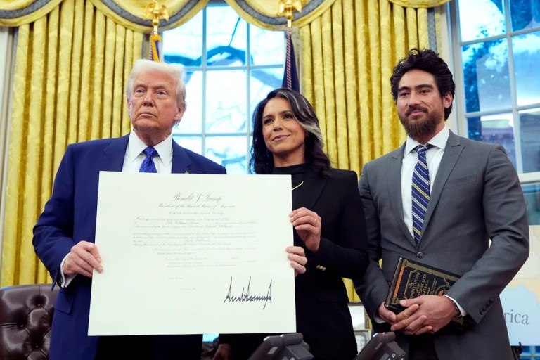 Director of National Intelligence Tulsi Gabbard is delaying a scheduled briefing for lawmakers Wednesday, as President Donald Trump continues to weigh options regarding the evolving situation in Iran.