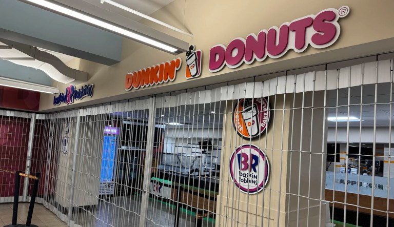 The Dunkin' in the Longworth House Office Building closed this week.