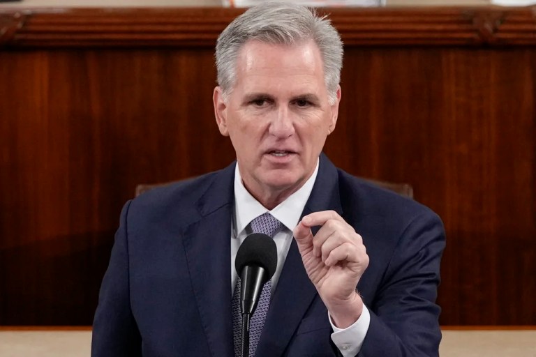 Former Speaker of the House Kevin McCarthy.