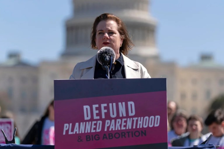Anti-abortion group credits Trump with recent success of movement