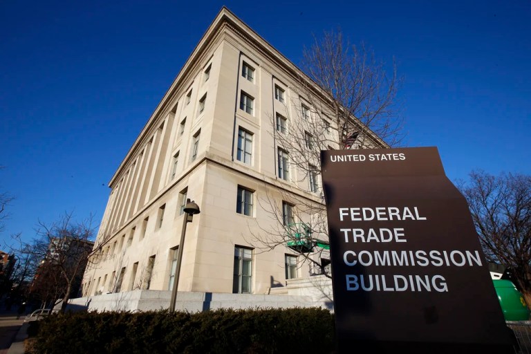 The Federal Trade Commission building.