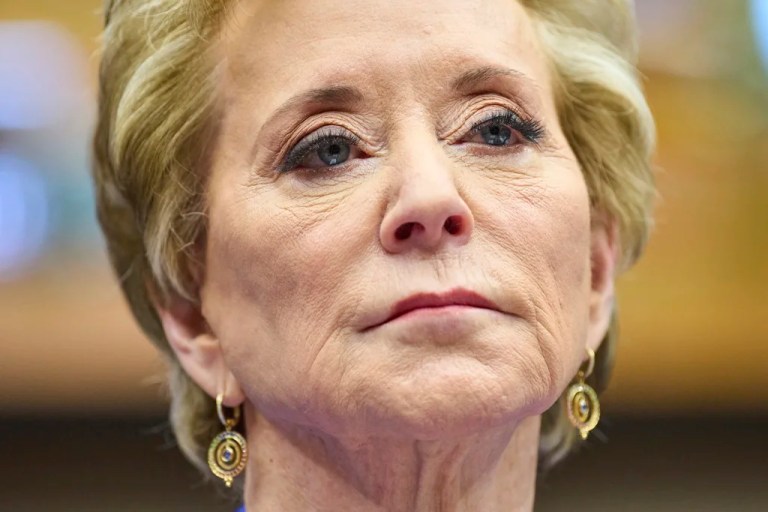 Education Secretary Linda McMahon attends a House Committee on Education and Workforce hearing, Wednesday, June 4, 2025, on Capitol Hill in Washington.